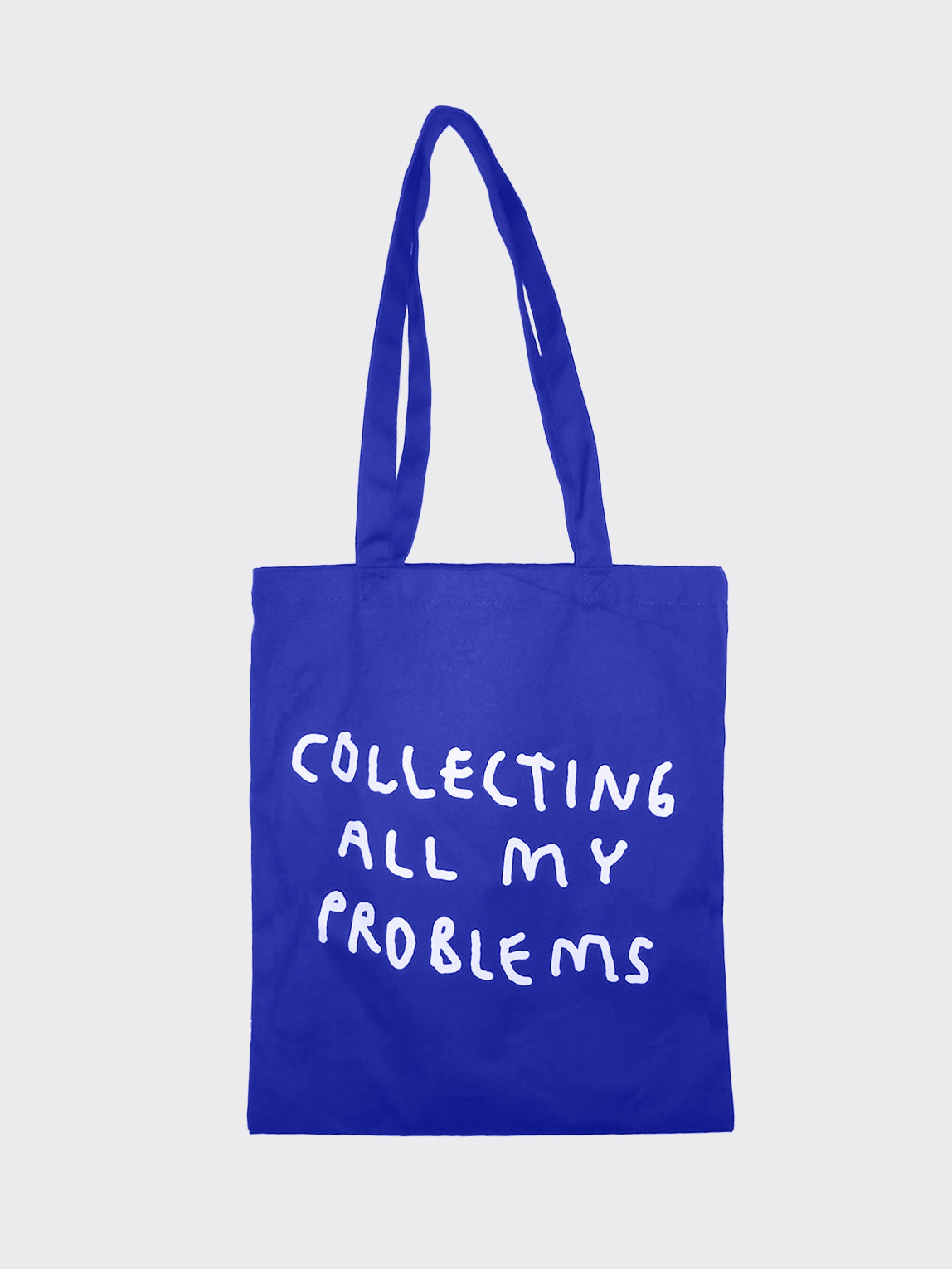 Collecting my problems - blue