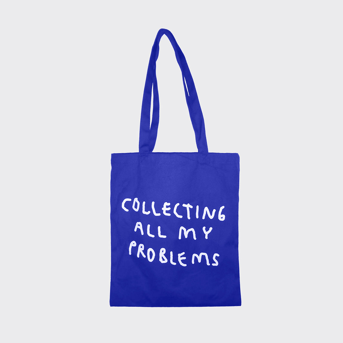 Collecting my problems - blue
