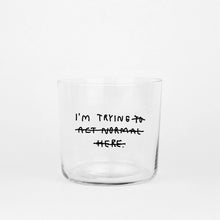 I'm trying to act normal - Medium