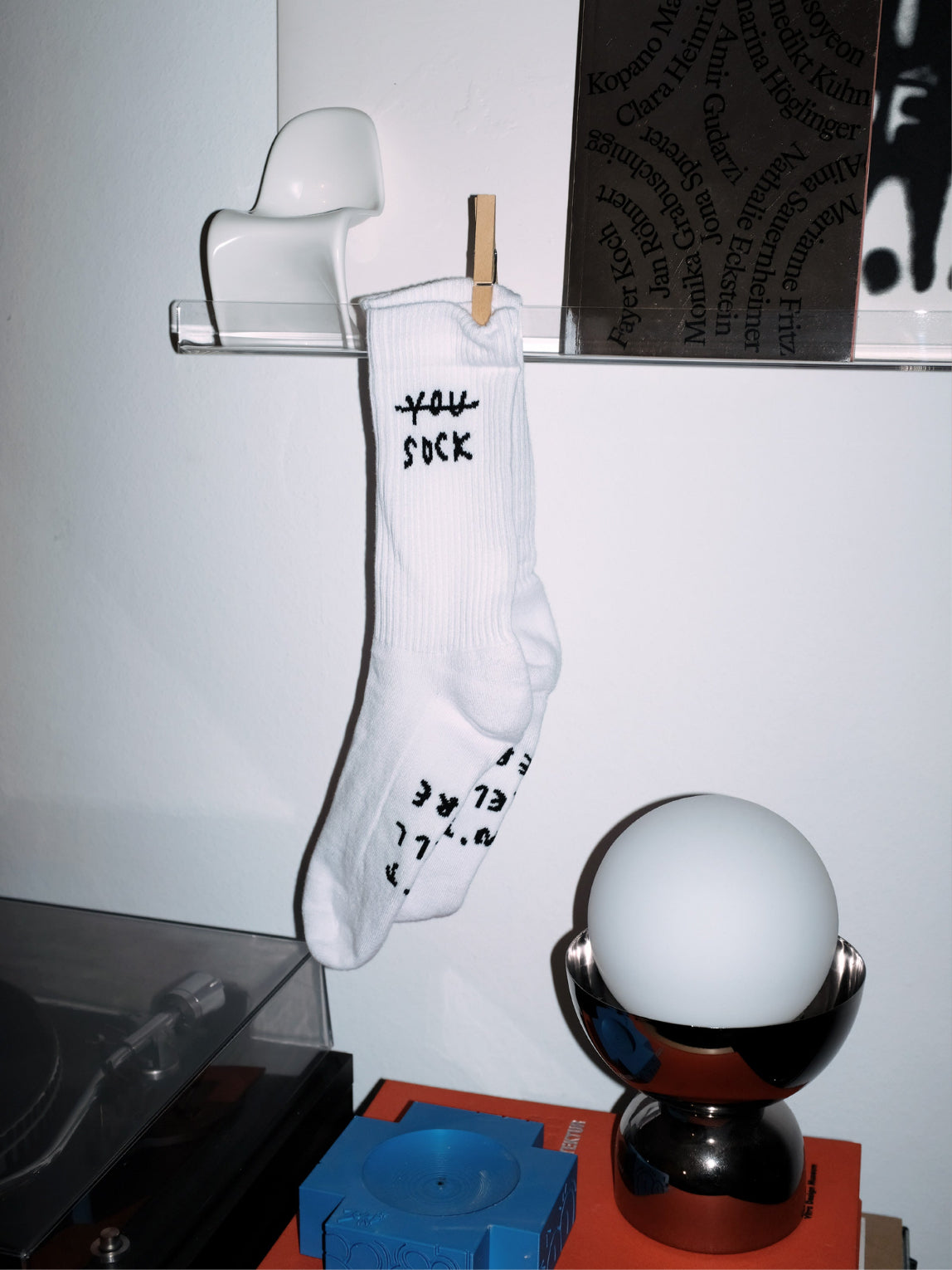 You sock - white