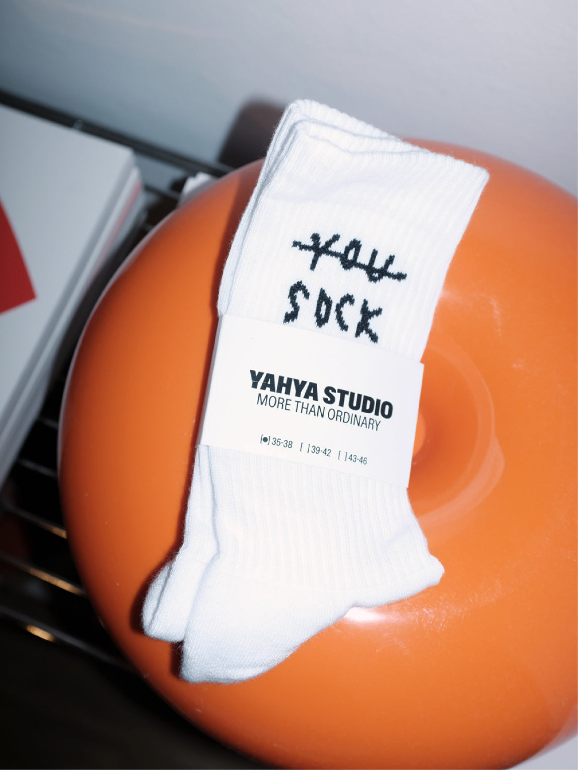 You sock - white