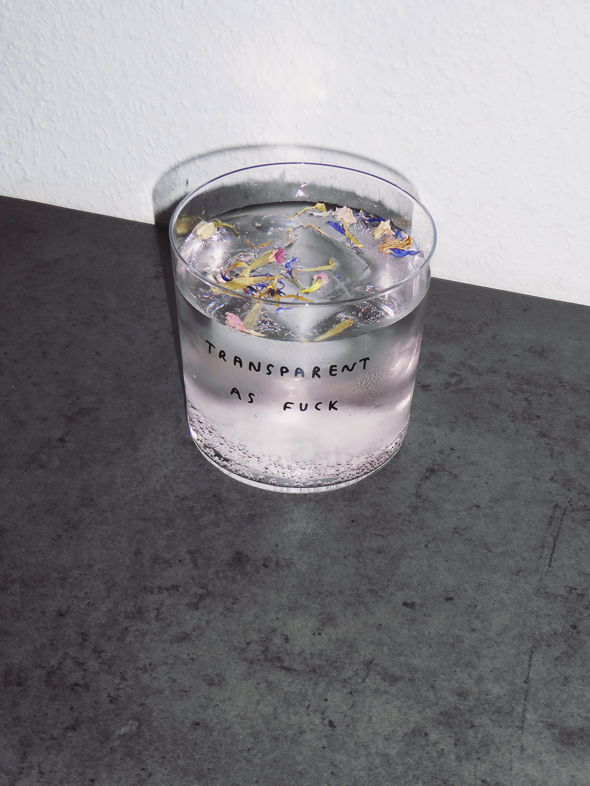 Transparent as fuck