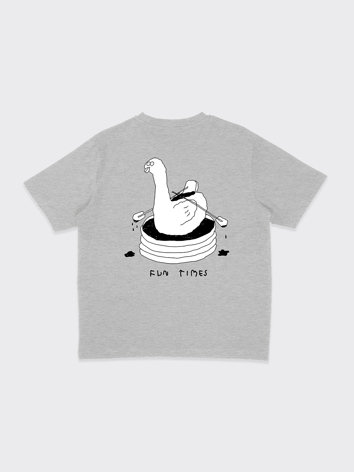 Fun times - heather grey