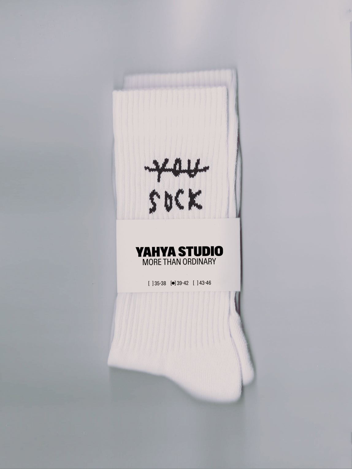 You sock - white
