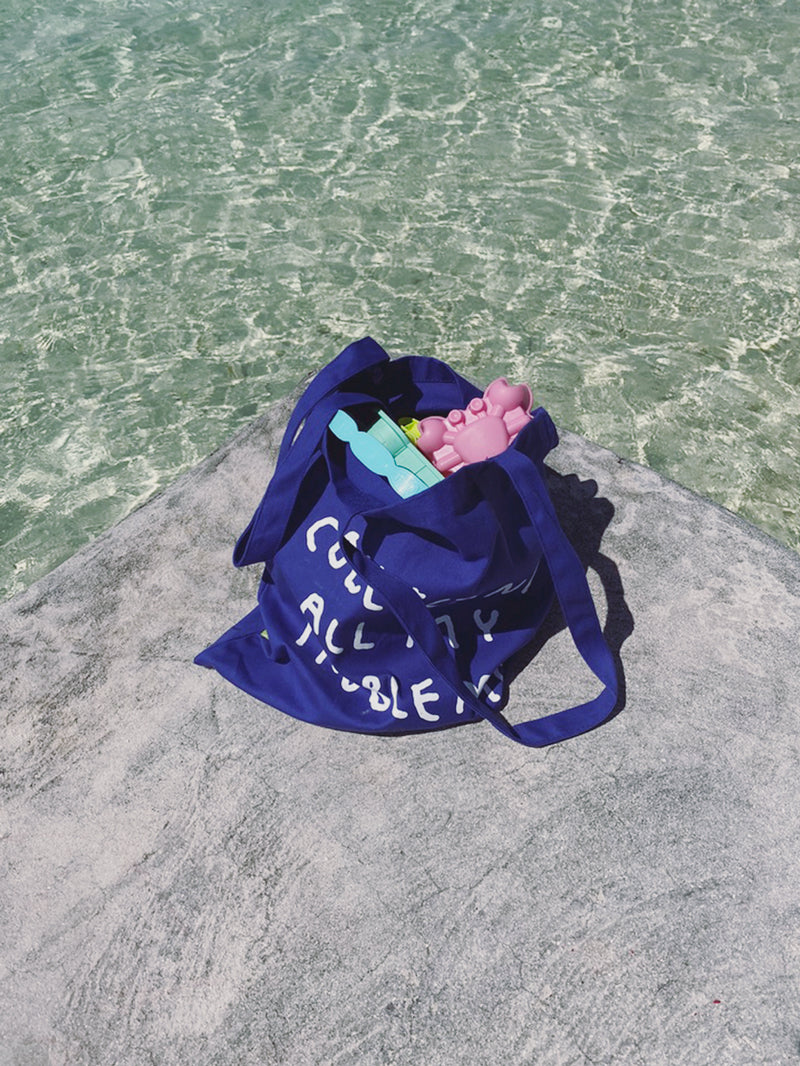 Collecting my problems - blue